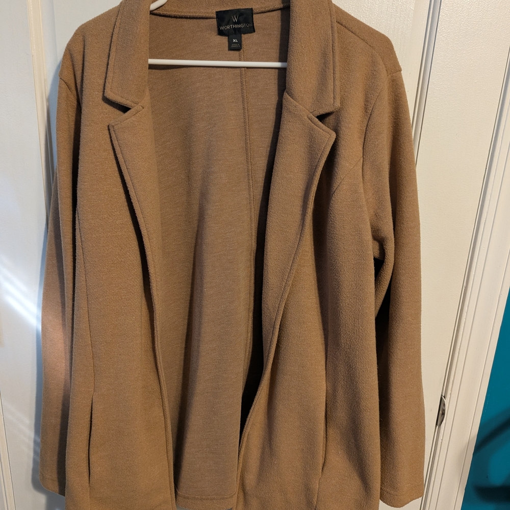 Worthington Women's Camel Blazer
